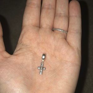 Pandora silver cross charm